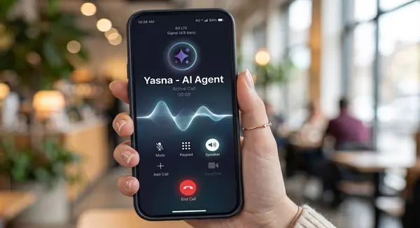 Yasna AI voice ordering system taking phone orders for restaurants